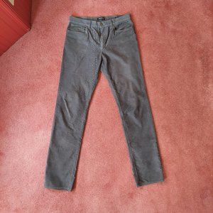 J Crew 34x36 grey corduroy pants